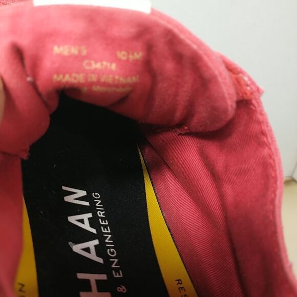 Cole Haan Grandpro Rally Canvas Court Sneaker Red Men’s Size US 10.5M C34714. - Picture 7 of 8